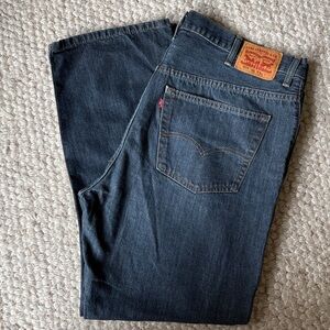 Levi’s Men's 559 Relaxed Straight Jean W44 L34 - Dark Blue
